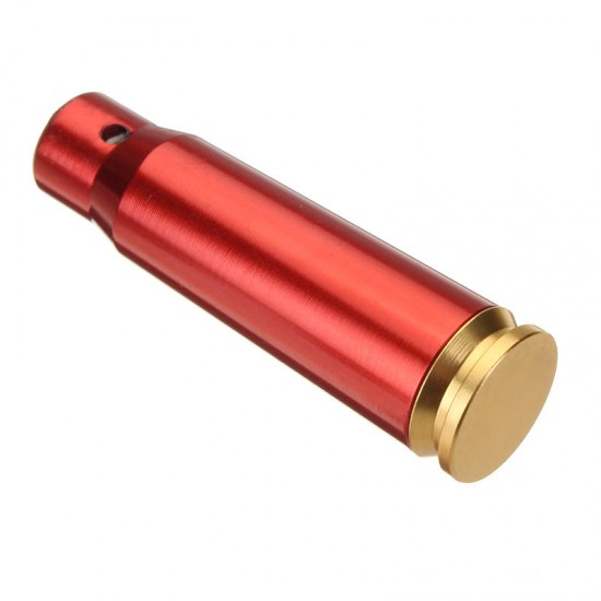 Red CAL 7.62x39 Laser Boresighter Red Dot Sight Brass Cartridge Bore Sighter Caliber