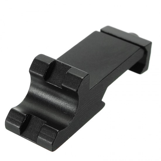 Tactical 45 Degree Angle Offset Side Adapter RTS 20mm Picatinny Laser Scope Rail Mount