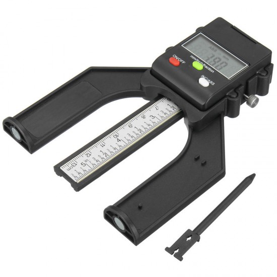 80mm Digital Gauge Magnetic Feet LCD Height Caliper for Woodworking Measuring