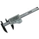 ANENG 100mm Silver Carbon Fiber Composite Digital Vernier Caliper LCD Display