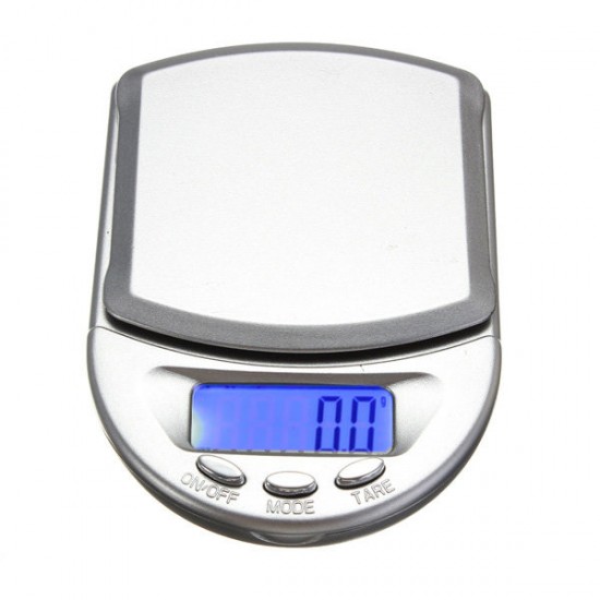 0.1 - 500g LCD Display Digital Pocket Weight Scale Balance