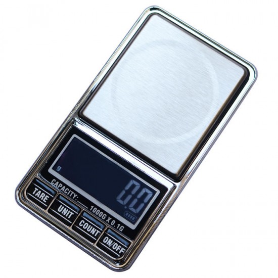 1000g 0.1g USB Digital Pocket Charging Scale Jewelry Scale Balance Weighing Scale g/oz/ozt/dwt/ct/t/gn