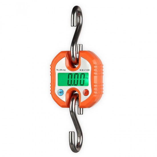 150kg 50g Durable Digital Hanging Hook Scale Crane Balance LED Backlight