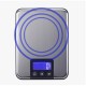 15KG 1g Slim Stainless Steel LCD Digital Weight Balance Scale Kitchen Food Diet G/KG/ML