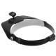 1.2X 1.8X 2.5X 3.5X Plastic Acrylic Lens Head Mount Headset LED Light 4pcs Magnification Glasses