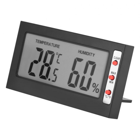 0~50Ã¢â€žÆ’ 10RH~99RH Portable LCD Digital Thermometer Hygrometer Temperature Instrument