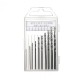 0.5-3.0mm Mini Hand Drill With 10pcs 0.8-3.0mm Twist Drill Bits Set Wood Bodhi Plastic Drilling Kit