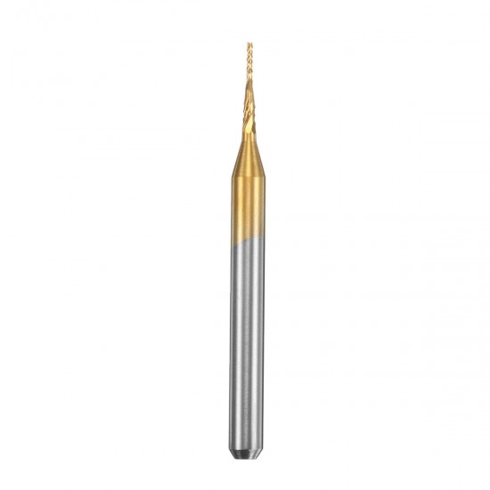 0.6mm Tungsten Steel Titanium Coat Carbide End Mill CNC PCB Rotary Burr Milling Cutter 0.6mm Tungsten Steel Titanium Coat Carbide End Mill CNC PCB Rotary Burr Milling Cutter