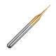 0.6mm Tungsten Steel Titanium Coat Carbide End Mill CNC PCB Rotary Burr Milling Cutter 0.6mm Tungsten Steel Titanium Coat Carbide End Mill CNC PCB Rotary Burr Milling Cutter