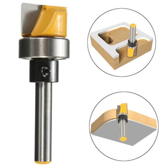 1/4 Inch Shank Hinge Mortise Template Router Bit Woodworking Milling Cutter