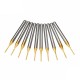 Drillpro DB-P4 10pcs 1.0mm Carbide PCB Bits 1/8 Inch Shank Titanium Coated End Mill Engraving Bits Drillpro DB-P4 10pcs 1.0mm Carbide PCB Bits 1/8 Inch Shank Titanium Coated End Mill Engraving Bits