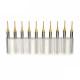 Drillpro DB-P4 10pcs 1.0mm Carbide PCB Bits 1/8 Inch Shank Titanium Coated End Mill Engraving Bits Drillpro DB-P4 10pcs 1.0mm Carbide PCB Bits 1/8 Inch Shank Titanium Coated End Mill Engraving Bits