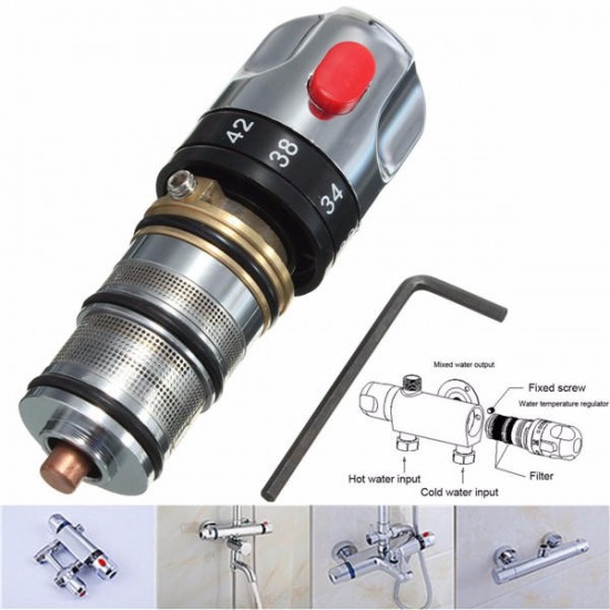 0.05Mpa-0.5Mpa Thermostatic Valve Mixer Tap Shower Valve 0.05Mpa-0.5Mpa Thermostatic Valve Mixer Tap Shower Valve