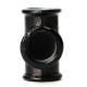 1/2 Inch 20mm Black Iron Pipe Threaded Tee Fitting Street Home Plumbing Connector