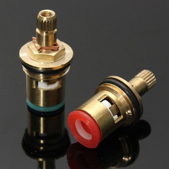 1/2 Inch Turn Ceramic Disc Cartridge Tap Valves Hot Cold Repair Kit