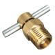 1/4 Inch NPT Brass Drain Valve for Air Compressor Tank Replacement Part