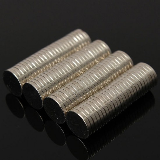 100pcs N50 10x1.5mm Strong Cylinder Disc Magnets Rare Earth Neodymium Magnets
