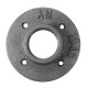 1-1/2 Inch Malleable Iron Floor Flange Steel Iron Pipe Fitting Wall Mount