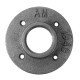 1-1/2 Inch Malleable Iron Floor Flange Steel Iron Pipe Fitting Wall Mount 1-1/2 Inch Malleable Iron Floor Flange Steel Iron Pipe Fitting Wall Mount