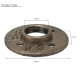 1 Inch Malleable Threaded Floor Flange Iron Pipe Fittings Wall Mounted Flange