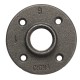1 Inch Reinforced Black Flange Iron Pipe Floor Fitting Plumbing Threaded Flange 1 Inch Reinforced Black Flange Iron Pipe Floor Fitting Plumbing Threaded Flange