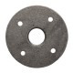 1 Inch Reinforced Black Flange Iron Pipe Floor Fitting Plumbing Threaded Flange 1 Inch Reinforced Black Flange Iron Pipe Floor Fitting Plumbing Threaded Flange
