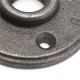1 Inch Reinforced Black Flange Iron Pipe Floor Fitting Plumbing Threaded Flange 1 Inch Reinforced Black Flange Iron Pipe Floor Fitting Plumbing Threaded Flange