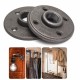 1 Inch Reinforced Black Flange Iron Pipe Floor Fitting Plumbing Threaded Flange 1 Inch Reinforced Black Flange Iron Pipe Floor Fitting Plumbing Threaded Flange