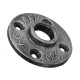 1/2 3/4 1 Inch BSP Flange Malleable Iron Pipes Fittings Wall Mount Floor Flange Rusty Flange