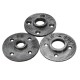 1/2 3/4 1 Inch BSP Flange Malleable Iron Pipes Fittings Wall Mount Floor Flange Rusty Flange