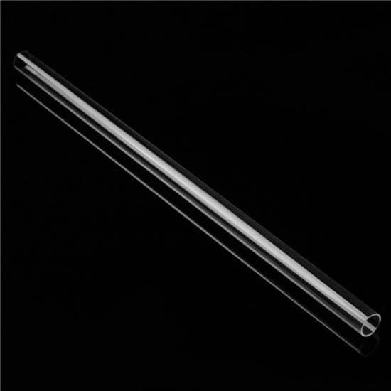 1.27cm OD x 1.1cm ID Acrylic Round Tube 30cm Length Clear Acrylic Plexiglass Lucite Tube