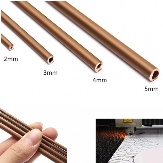 300mm Length Copper Tube 2mm/3mm/4mm/5mm Diameter Hollow Copper Rod