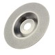 100mm 4 Inch Diamond Coated Grinding Wheel Grinder Silver Tone