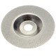 100mm 4 Inch Diamond Coated Grinding Wheel Grinder Silver Tone