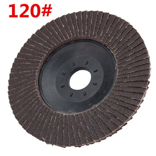 100mm Grinding Wheel Angle Grinder Flap Sanding Disc 120/240/320 Grit Abrasive Wheels