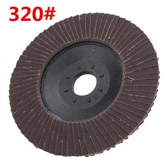 100mm Grinding Wheel Angle Grinder Flap Sanding Disc 120/240/320 Grit Abrasive Wheels