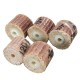 10pcs 12mm Sandpaper Grinding Wheel 80-600 Grit for Rotary Tools