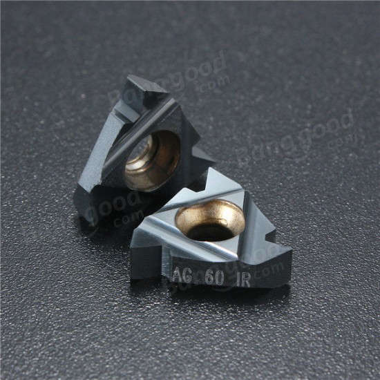 10pcs 16IR AG60 Carbide Threading Inserts Internal Turning Tool Holder Inserts