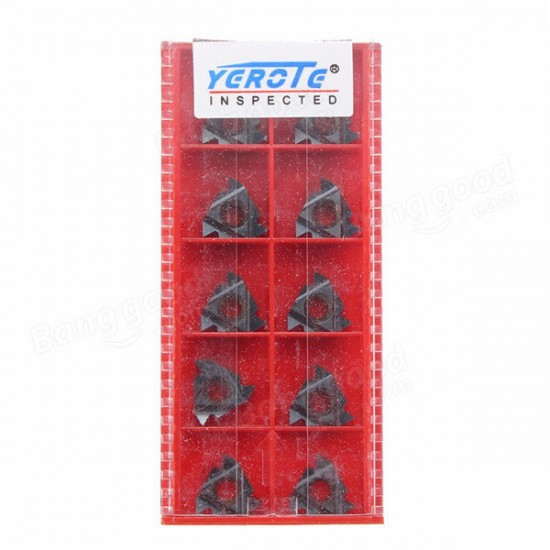 10pcs 16IR AG60 Carbide Threading Inserts Internal Turning Tool Holder Inserts