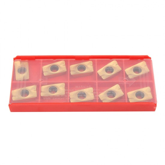 10pcs APMT1604PDER-HT Carbide Inserts for 400R Milling Cutter Turning Tool