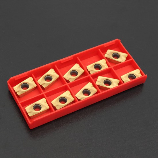 10pcs APMT1604PDER-HT Carbide Inserts for 400R Milling Cutter Turning Tool