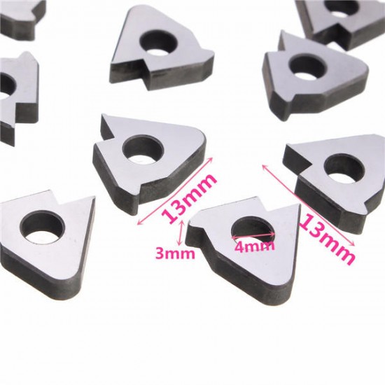 10pcs Carbide Insert Shim Seats Turning Tool Thread Shim Seats For 16ER AG6 / 16IR AG60 SER/SEL Hold