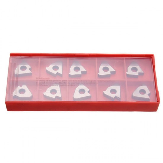 10pcs Carbide Insert Shim Seats Turning Tool Thread Shim Seats For 16ER AG6 / 16IR AG60 SER/SEL Hold