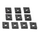 10pcs Carbide Inserts CNMG120408-TF IC907 CNMG432-TF for Turning Tool Holder