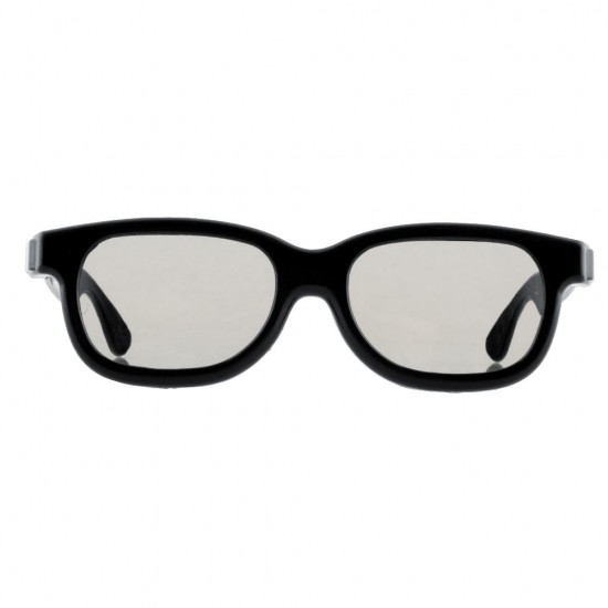 10pcs Black Round Polarized 3D Glasses for DVD LCD Video Game Theatre TV Theatre Movie