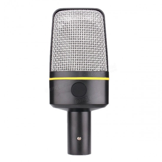 3.5 mm Condenser Microphone Mic For MSN Skype Singing Recording Laptop Notebook PC 3.5 mm Condenser Microphone Mic For MSN Skype Singing Recording Laptop Notebook PC
