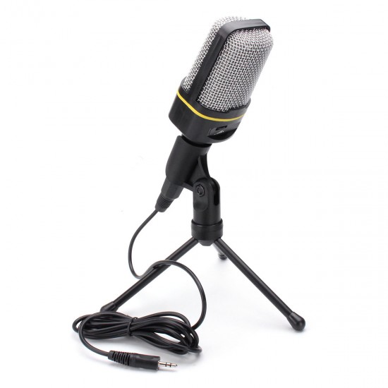 3.5 mm Condenser Microphone Mic For MSN Skype Singing Recording Laptop Notebook PC 3.5 mm Condenser Microphone Mic For MSN Skype Singing Recording Laptop Notebook PC
