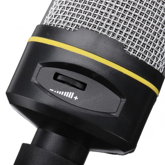 3.5 mm Condenser Microphone Mic For MSN Skype Singing Recording Laptop Notebook PC 3.5 mm Condenser Microphone Mic For MSN Skype Singing Recording Laptop Notebook PC