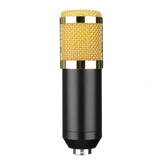 Adjustable Broadcast Podcasting Mic Volume Noise Reduction Capacitor KTV Audio Studio Recording Microphone