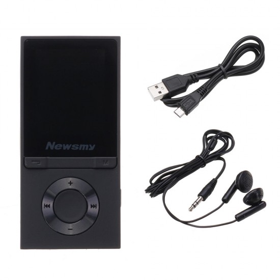 Newsmy F35 8G 1.8 Inch Screen bluetooth Lossless HIFI MP3 Music Player Support A-B Repeat Voice Record FM TF Card